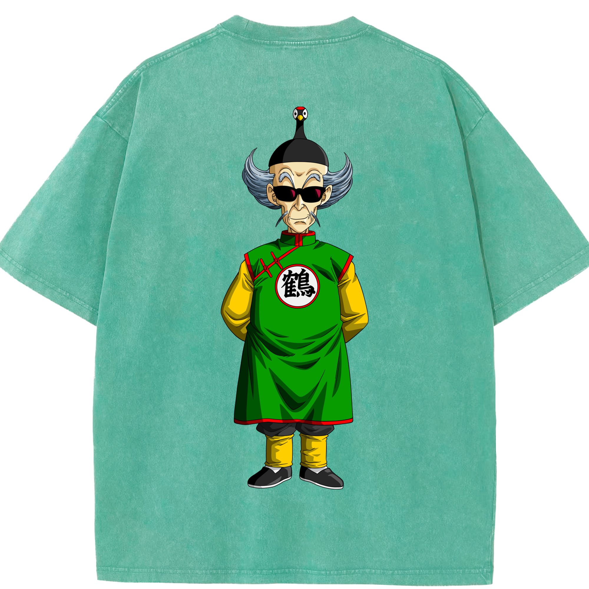 （画像用） ドラゴンボール DRAGON BALL 綿100% ヴィンテージ風 半袖Tシャツ（背面プリント）
